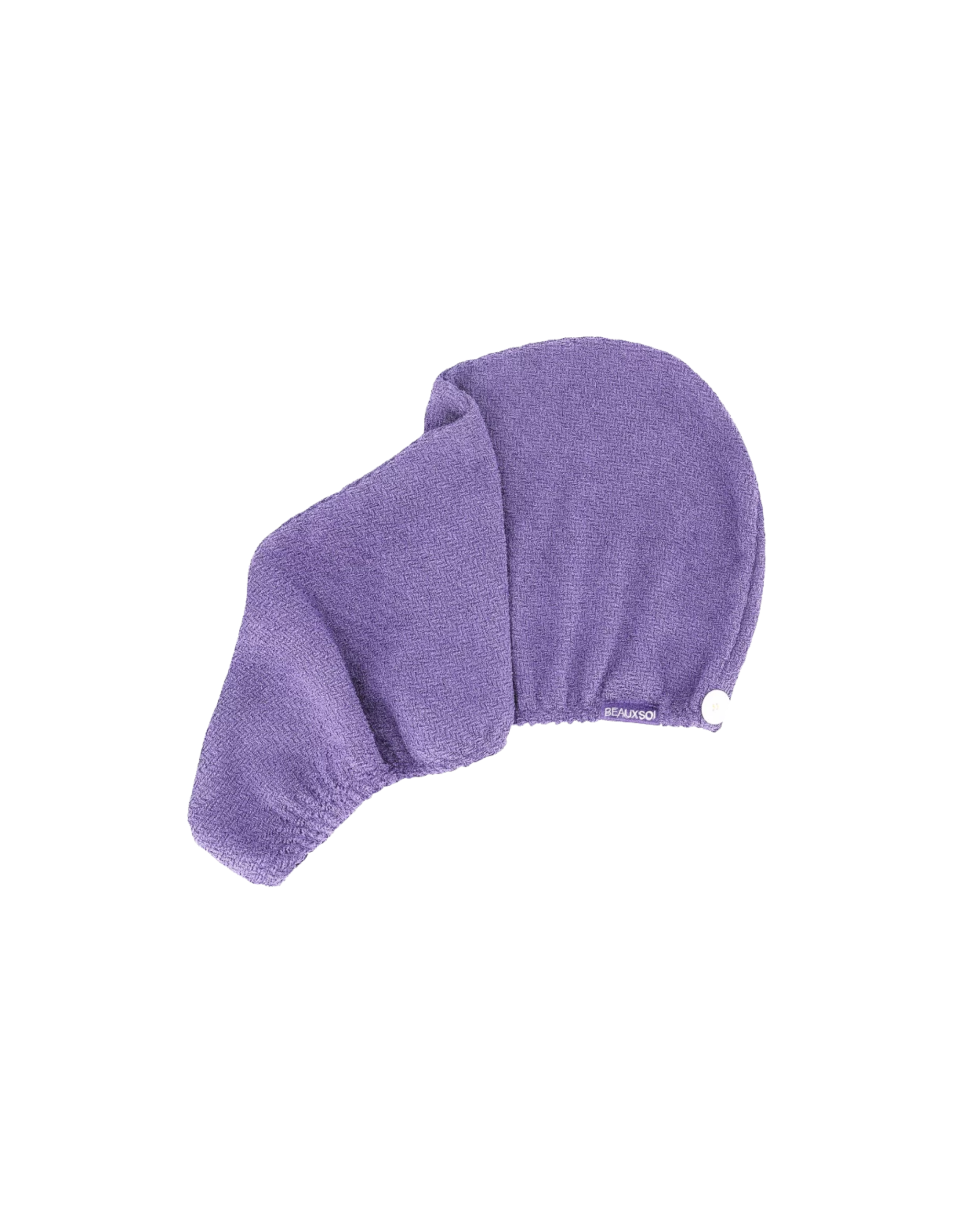 Copper-Infused Microfiber Hair Towel – Serenity Mauve | Beauxsoi