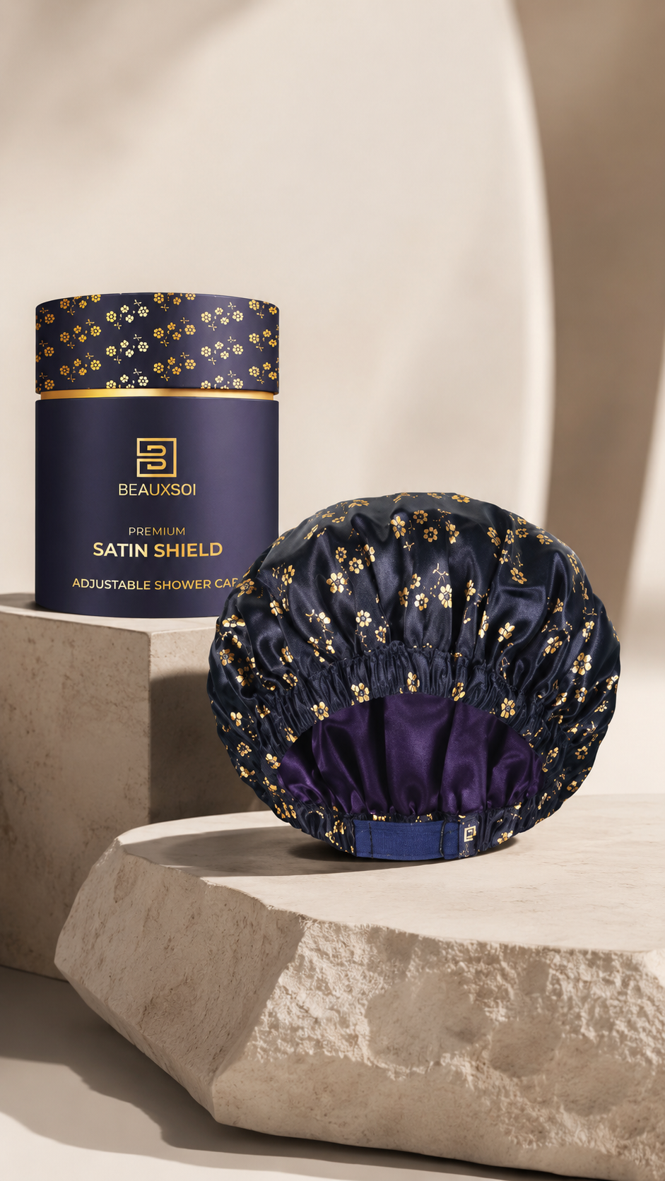 Premium Satin Shield – Fleur de Nuit gallery image 2 thumbnail 3
