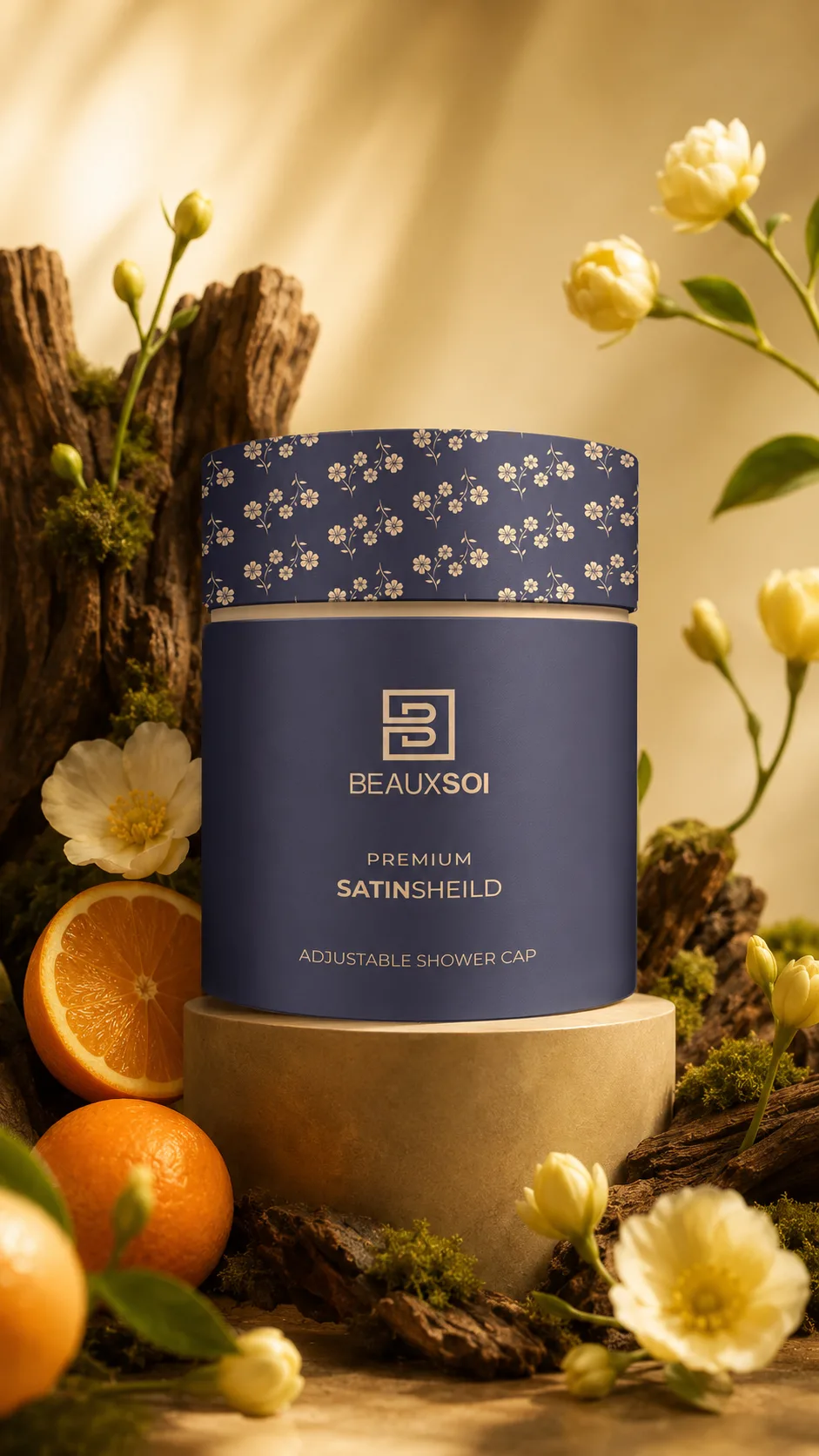 Premium Satin Shield – Fleur de Nuit gallery image 3 thumbnail 4