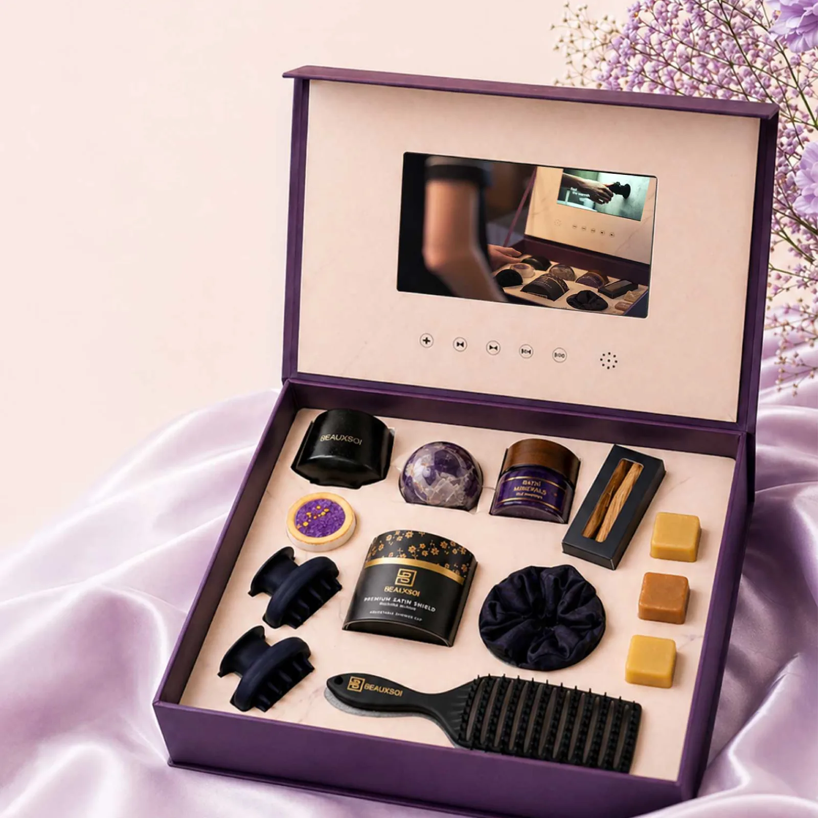 Luxury gifting with a video inside.