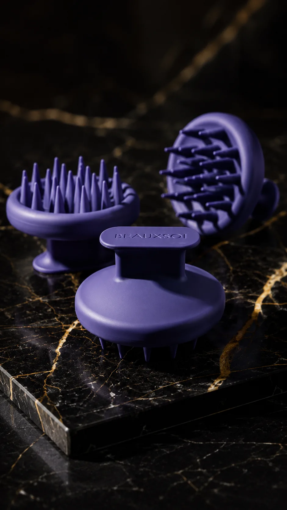 Scalp Massager Brush – Medium gallery image 2 thumbnail 3