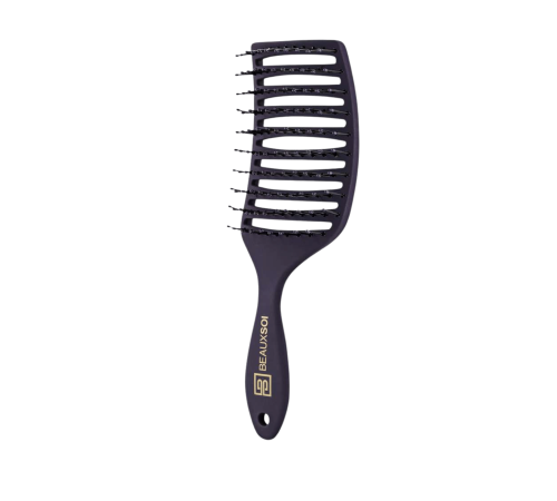 Beauxsoi Vented Detangling Brush for hair-safe styling and blow-drying