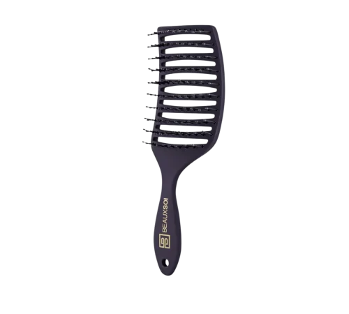Beauxsoi Vented Detangling Brush for hair-safe styling and blow-drying